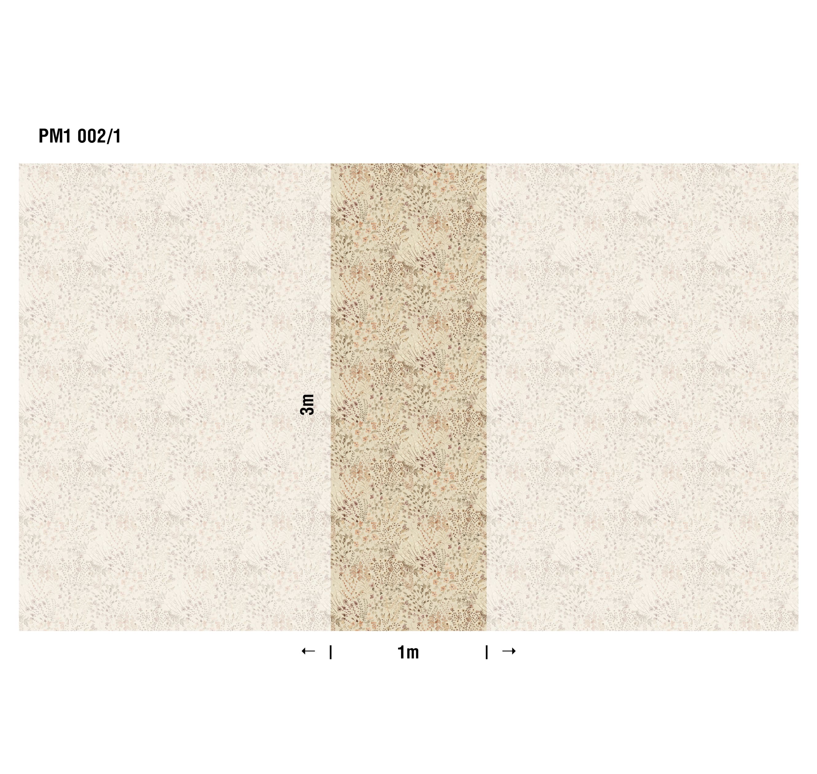 Панно Loymina A La Prima Flower Story PM1 002/1 3×1 Панно Loymina A La Prima Flower Story PM1 002/1 3×1